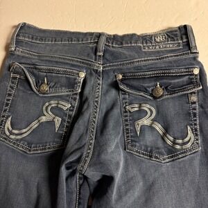 Rock & Republic Jeans Men 30x34 Denim Embellished Pockets Designer